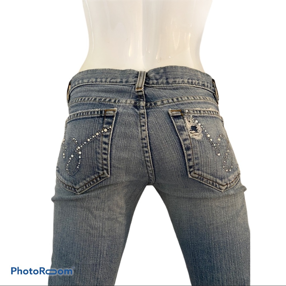 3/$25 Bebe Jeans 28 Stretch Low rise bootcut jeans